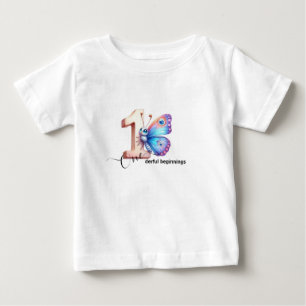 First Birthday Celebration Tee for Toddlers