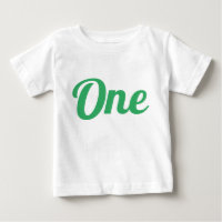 First Birthday Green