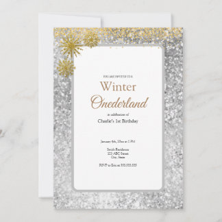 First Birthday Invitation