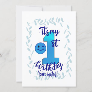 First Birthday Invitation