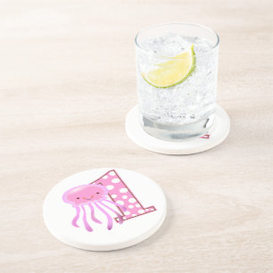First Birthday Jellyfish Coaster