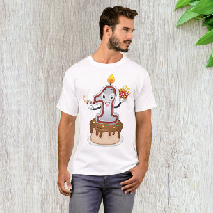 First Birthday Mascot Mens T-Shirt