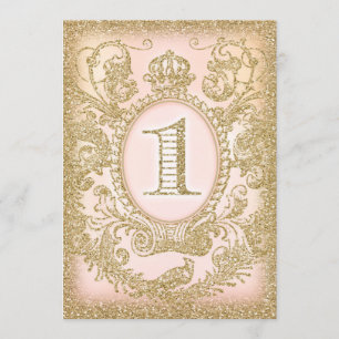 First Birthday Once Upon a Time Princess Invitation