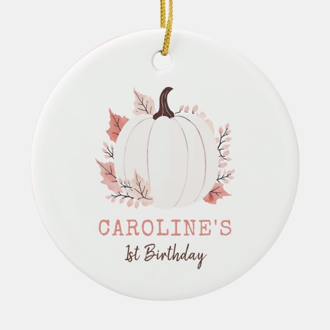 First Birthday Ornament (Front)