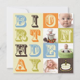 First Birthday Party Invitations