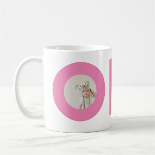 first birthday photo birthday coffee mug