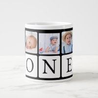 First Birthday Photo Birthday Mug