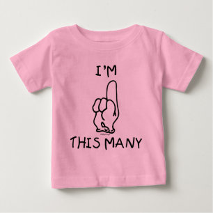 First Birthday T Shirt