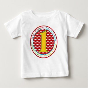 First Birthday T shirt