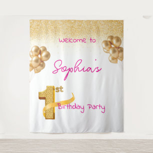 First Birthday Tapestry