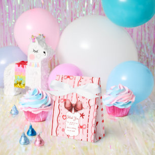 First Birthday valentine baby birthday party Favour Box