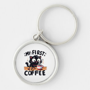 First Black Coffee Adventure Key Ring