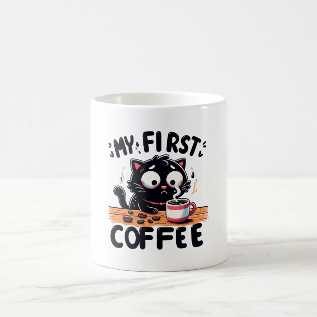 First Black Coffee Adventure Mug (Center)