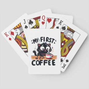 First Black Coffee Adventure Playing Cards