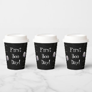 First Boo Day Party Cup with Lid