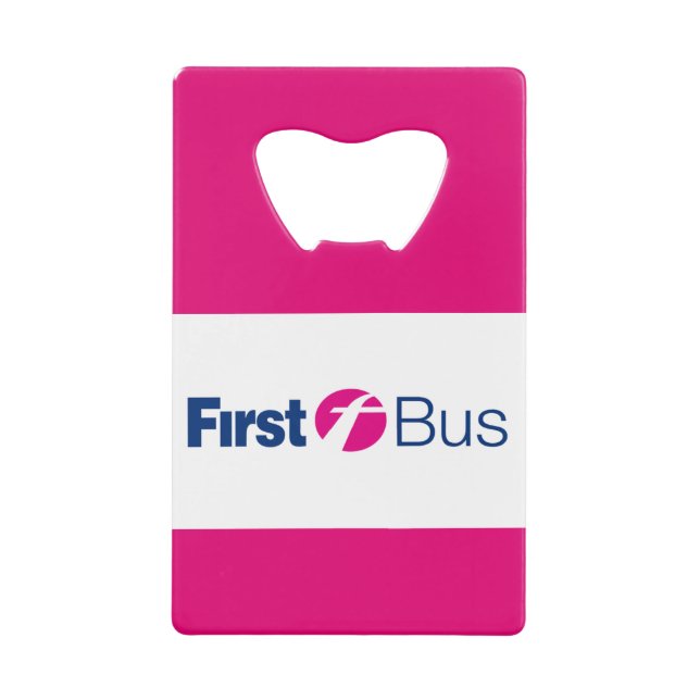 First Bus Bottle Opener  (Front)