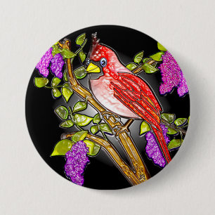 First Cardinal (3” lapel pin) 7.5 Cm Round Badge