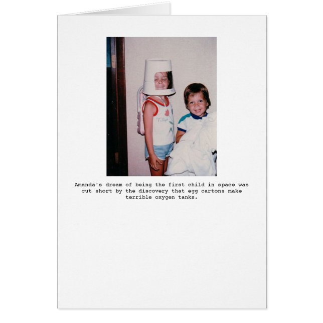 First child in space... (Front)