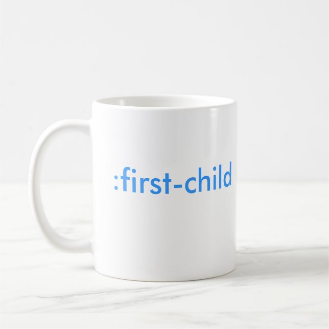 :first-child (It's a boy!) Coffee Mug (Left)