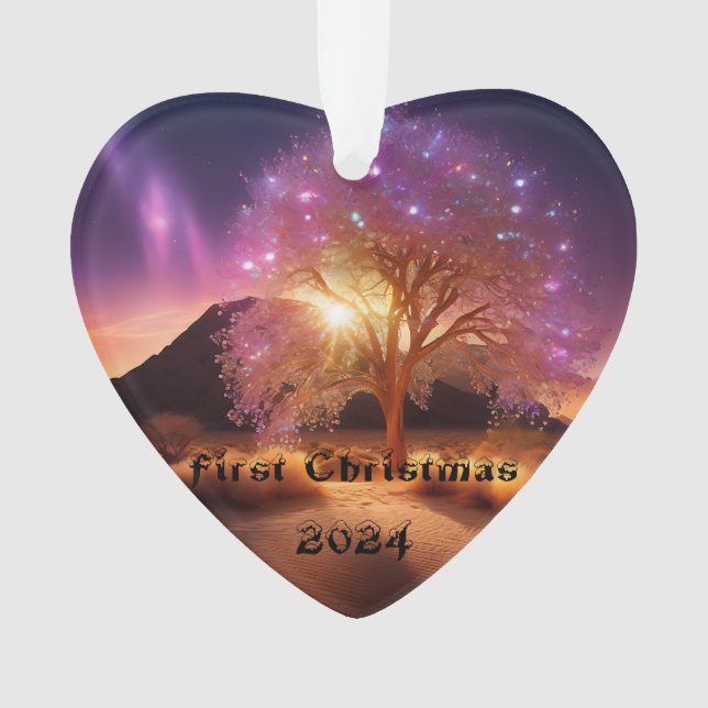 First Christmas 2024 Ornament (Front)