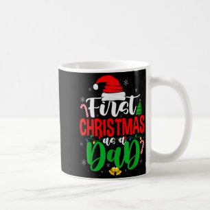 First Christmas As A Dad New Daddy 1st Christmas  Coffee Mug
