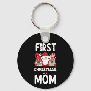 First Christmas As A Mum Family Holiday Kids Key Ring