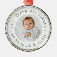 First Christmas as an Aunt & Uncle – Typewriter 25