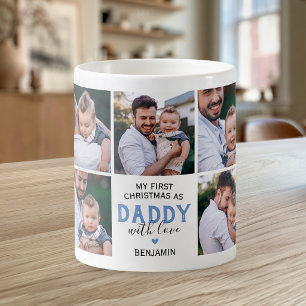 First Christmas as Daddy 9 Photo Mug