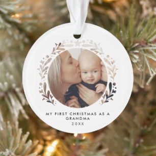 First Christmas As Grandma/Granny/Nana/Other Photo Ornament