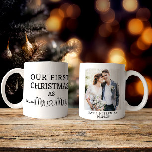 First Christmas as Mr and Mrs Photo Coffee Mug