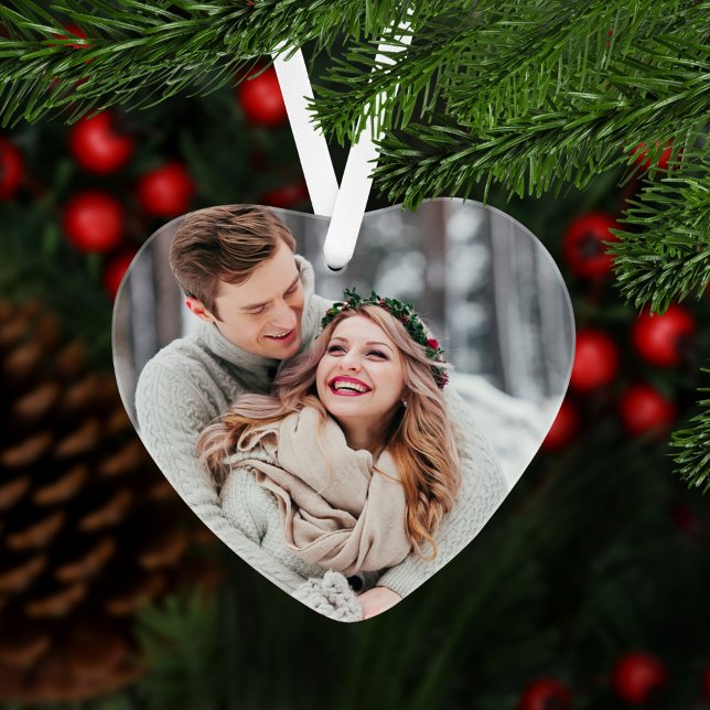 First Christmas as Mr. and Mrs. | Wedding Keepsake Ornament (Creator Uploaded)