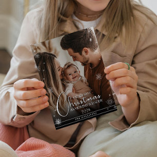 First Christmas as Mummy & Daddy Photo Print