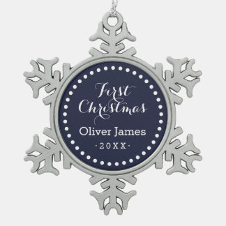 First Christmas Baby Keepsake Holiday Ornament