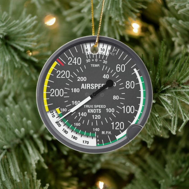 First Christmas Being A Pilot Ceramic Tree Decoration (Tree)