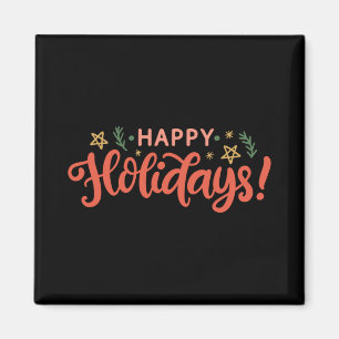 First Christmas Cute Animal Letters Boy Name Baby Magnet