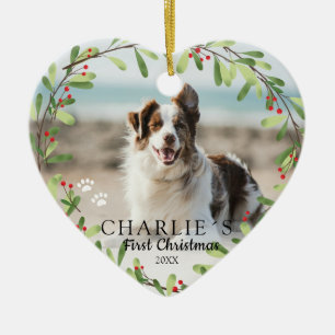 First Christmas Dog Photo Ornament