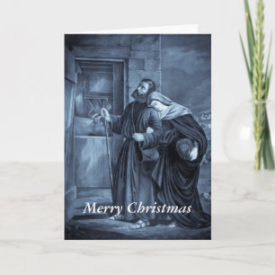First Christmas Eve greeting card