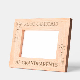 First Christmas, Fully Customizable Etched Frames
