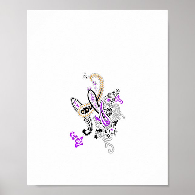 First Christmas Gift | Engaged Couple Keepsake Poster (Front)
