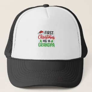 First Christmas Grandpa Santa Hat