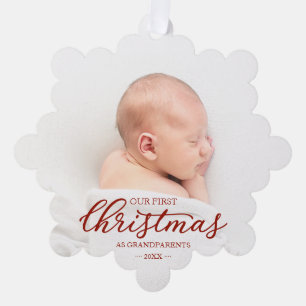 First Christmas Grandparents Ornament