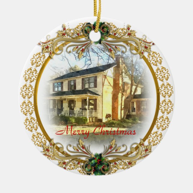 First Christmas in New Home ornament (Front)