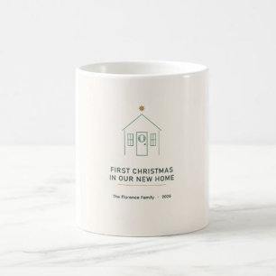 First Christmas in Our New Home 2026 Mug