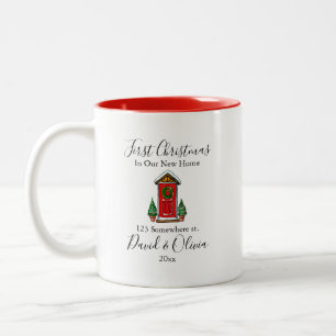 First Christmas in Our New Home Mug