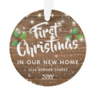 First Christmas in Our New Home Photo