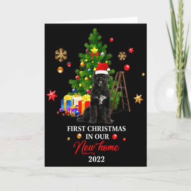 First Christmas In Our New Home Xmas Gift For Barb Card (Front)