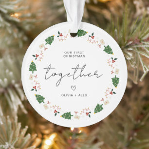 First Christmas keepsake Christmas Couple Gift Ornament