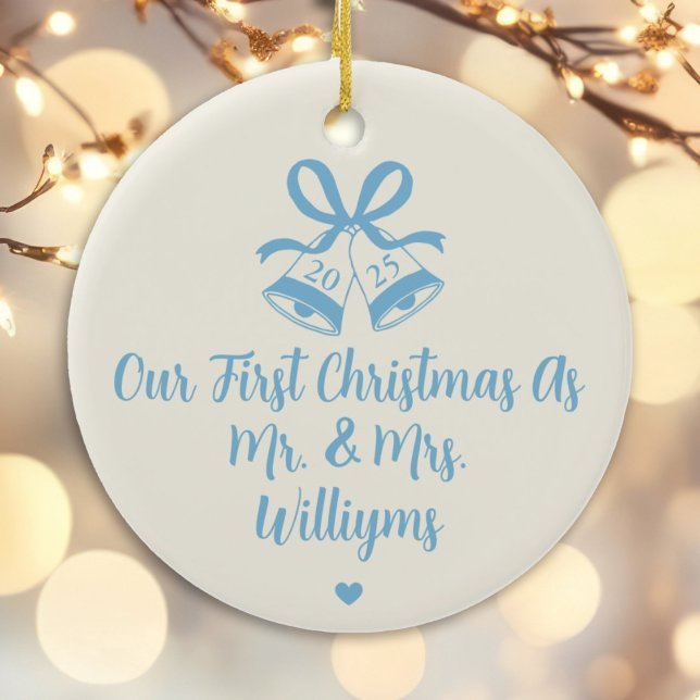 first christmas married hand drawn ornaments (Creator Uploaded)