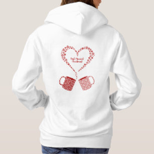First Christmas Married Mugs Personalised Hoodie