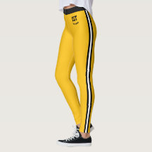 First Christmas Married NewlyWeds Yellow Striped